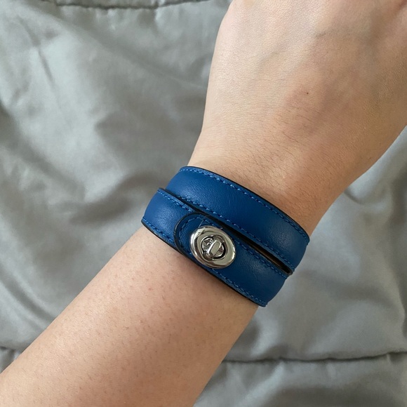 Coach Jewelry - Coach Turn Lock Wrap Bracelet